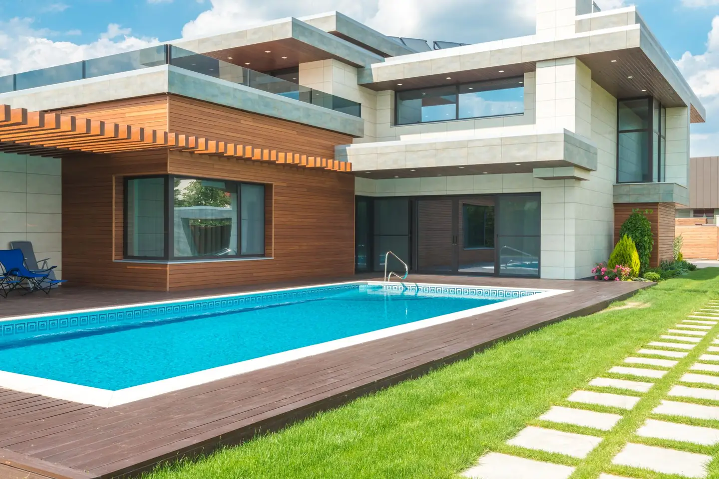 Swimming pool built in Rutherford, NSW